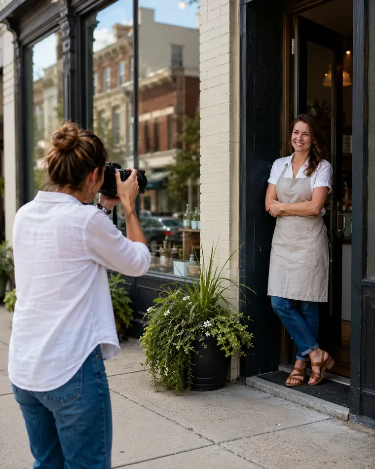 Main street business owner in Southeast Alabama